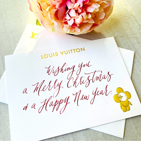 LOUIS VUITTON Greeting Card (authentic) - Picture 3 of 3